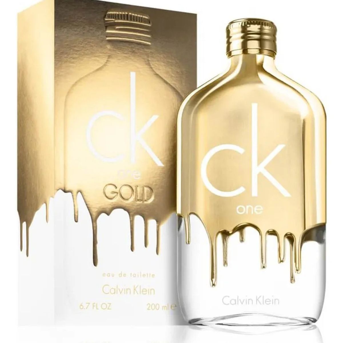 CALVIN KLEIN - Perfume Mujer Calvin Klein CK One Gold EDT 200 Ml