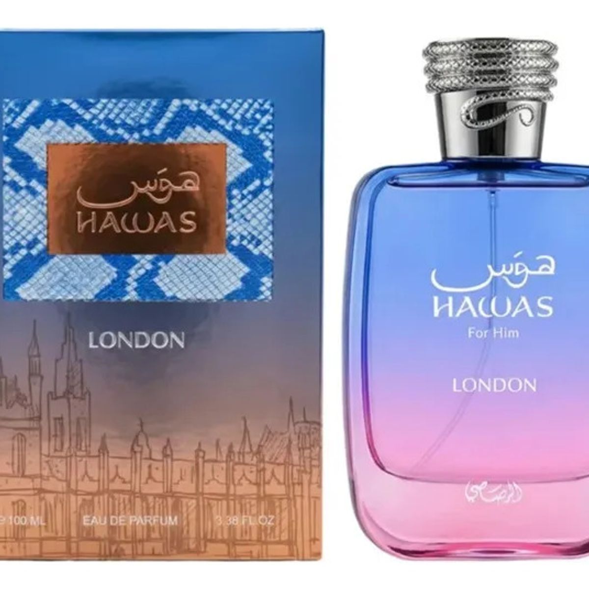 RASASI - Perfume Árabe Rasasi Hawas London EDP 100 ML