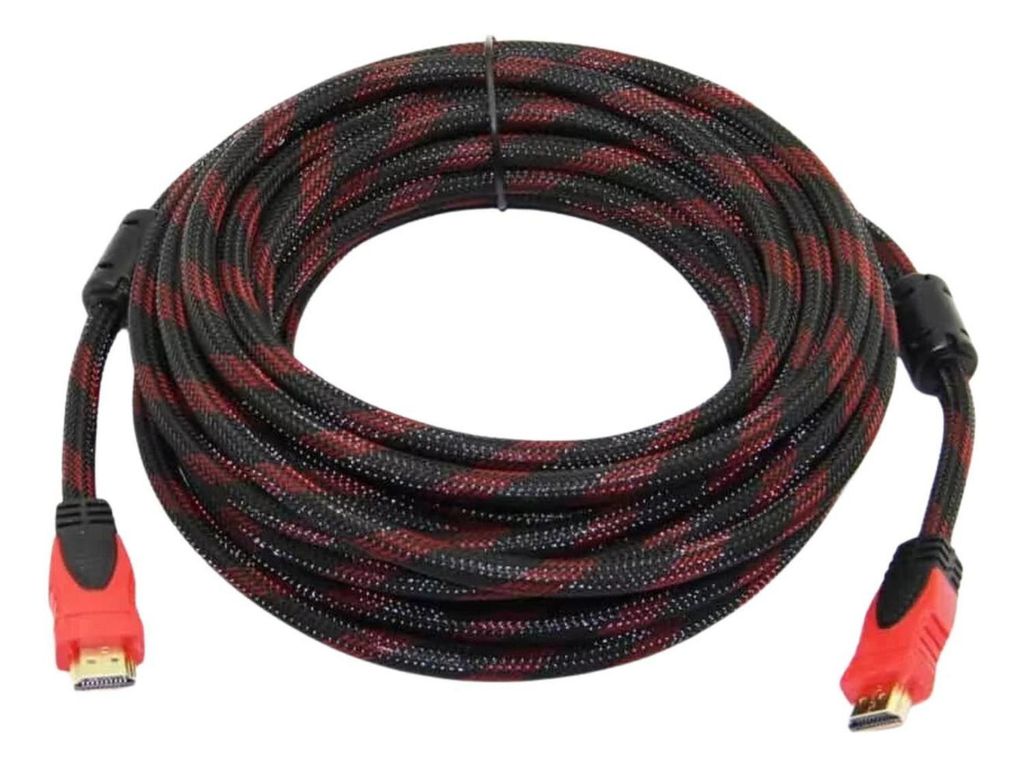 IMPORTCLICK Cable HDmi 3 MTS Full HD Blindado Enmallado Reforzado