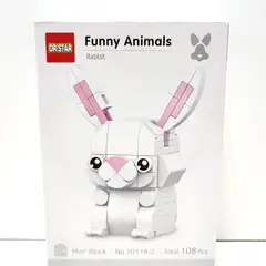 GENERICO - Rompecabezas Animal Conejo puzzle Armable 108 piezas