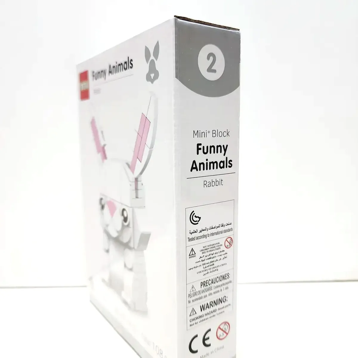 GENERICO - Rompecabezas Animal Conejo puzzle Armable 108 piezas