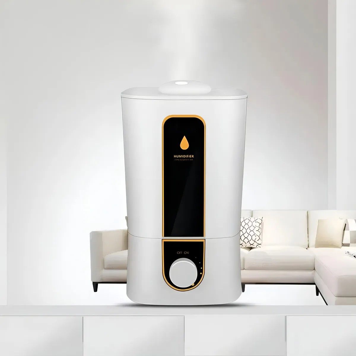 GENERICO - Humidificadorpurificador De Aire Silencioso, Gran Capacidad BELUG