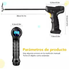 VERCI - Compresor De Aire Digital 12v Para Vehículos Neumaticos