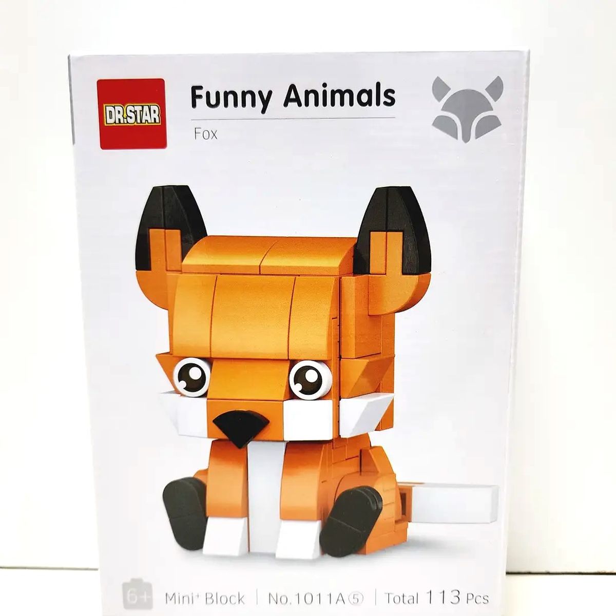 GENERICO - Rompecabezas Animal Zorro puzzle Armable 113 piezas