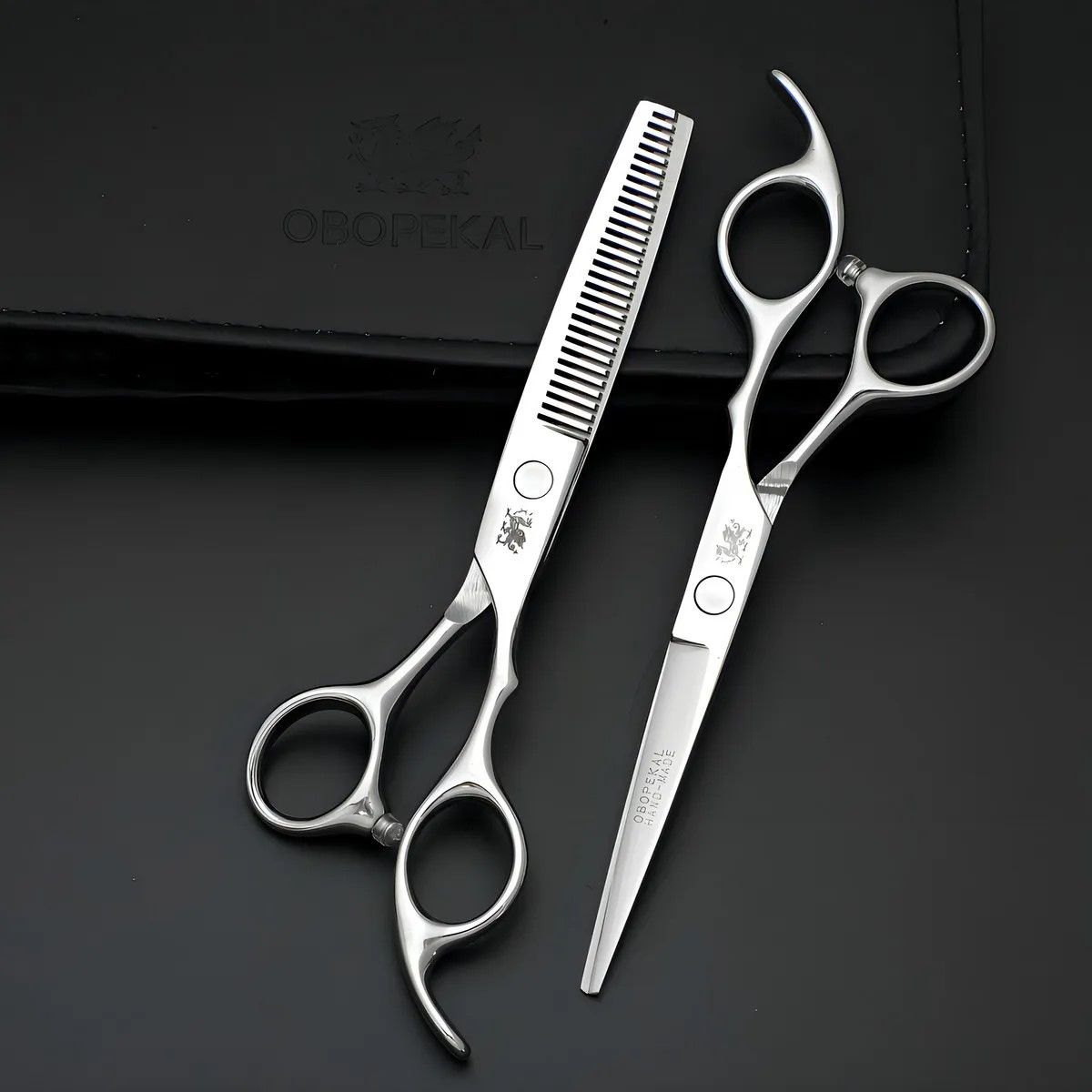 GENERICO - Pack De Tijeras Para Cortar Cabello Profesionales Gris 6 BELUG