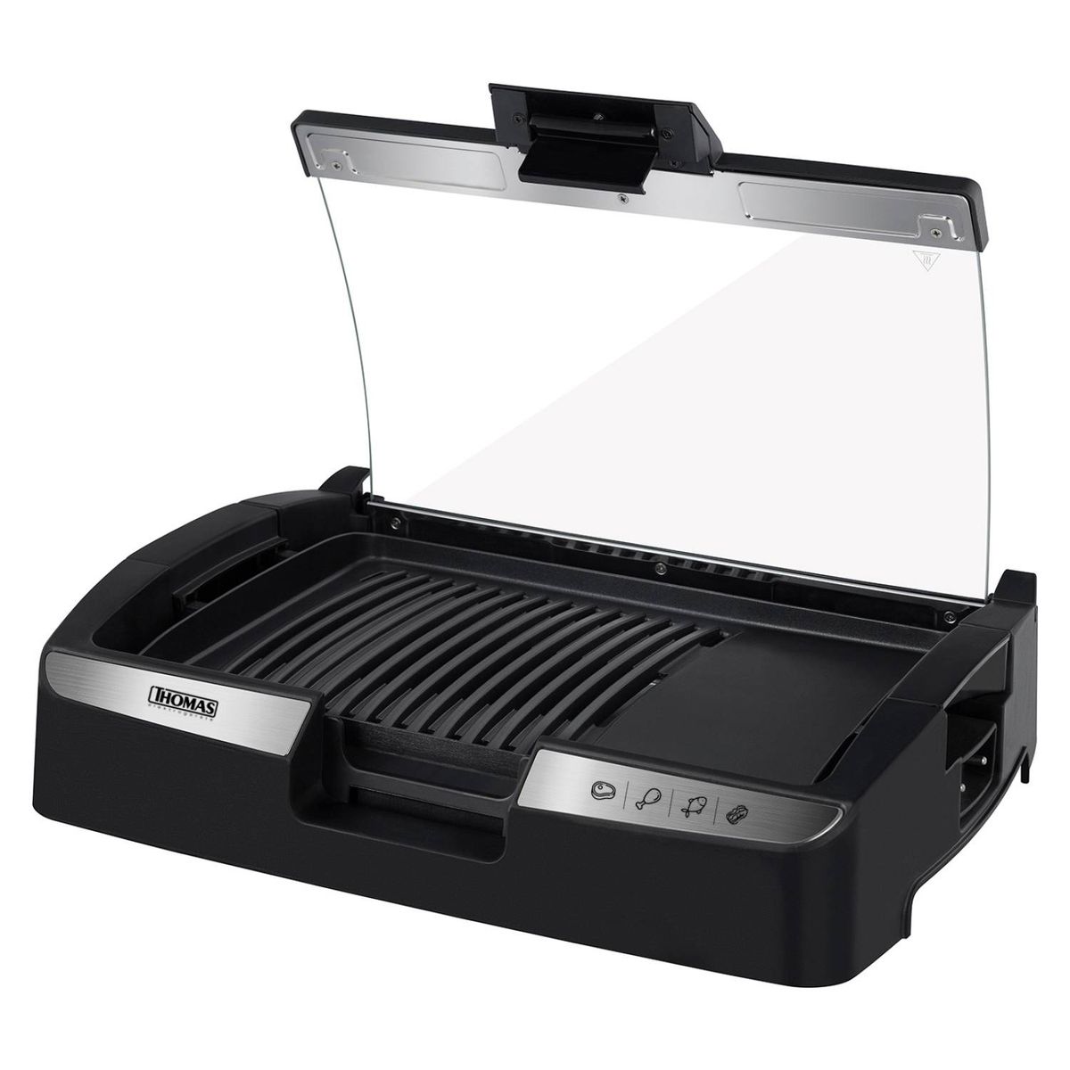 THOMAS - Parrilla Eléctrica con Vidrio TH-224 Thomas