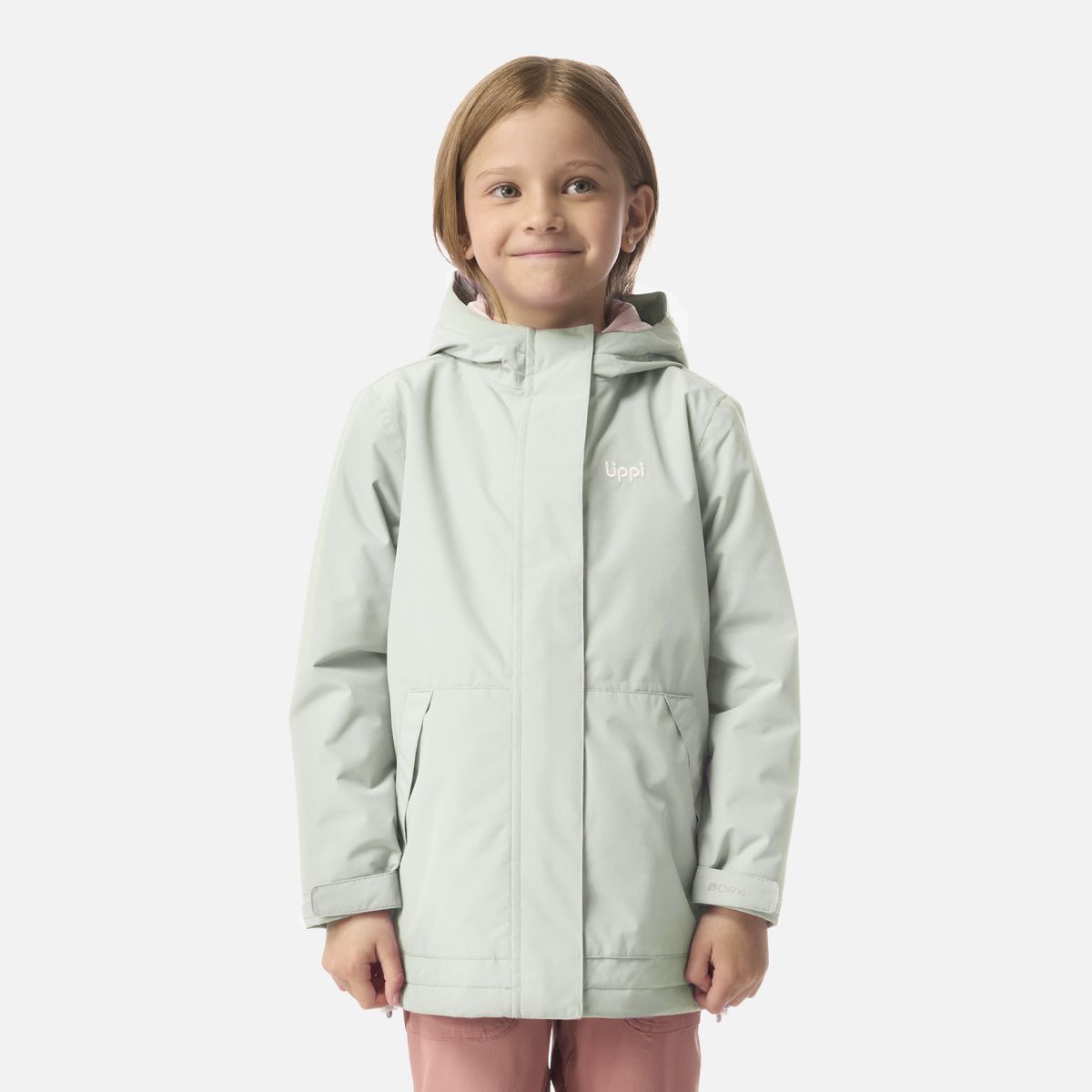 LIPPI - Chaqueta Niña Cold Place B-Dry Hoody Jacket Verde Agua Lippi