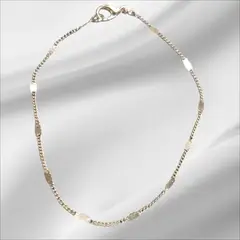GENERICO - Pulsera Mujer Plata 925 Cadena Cruzada con Mini Plaquitas – Cafuné Studio