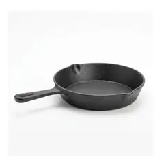 GENERICO - Sarten Redondo De Hierro Fundido 20cm