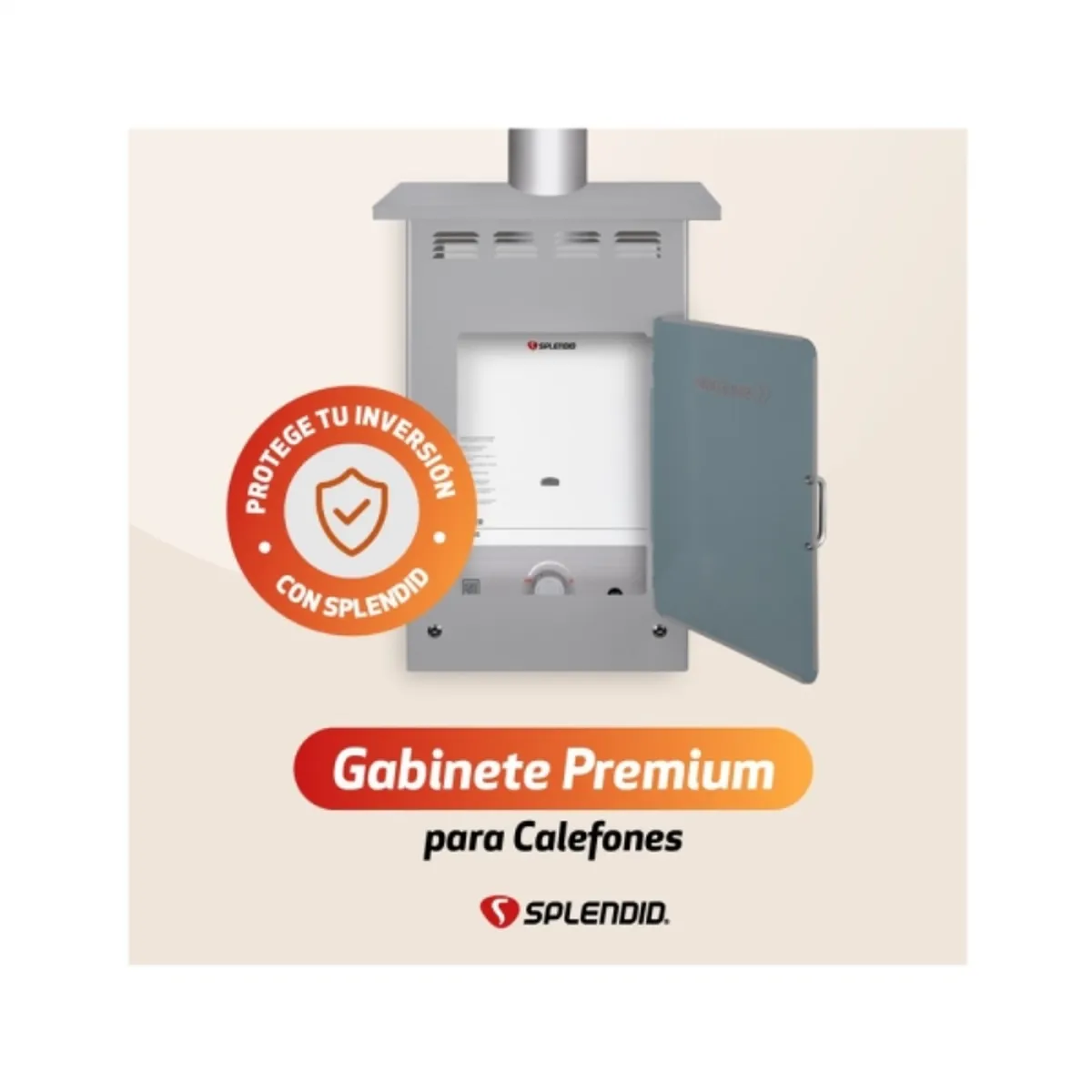SPLENDID - Gabinete para calefon 11 a 16 lt TN y 16 lt TF