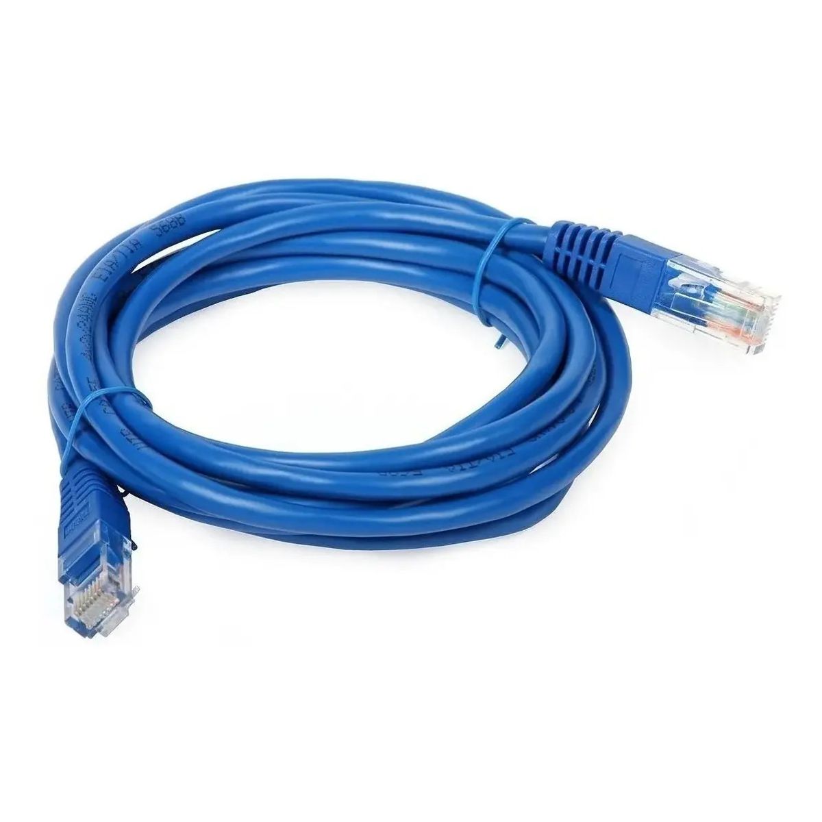GENERICO - Pack 10 Cable Red Utp Cat6e Rj45 2 Metros Lan Cable