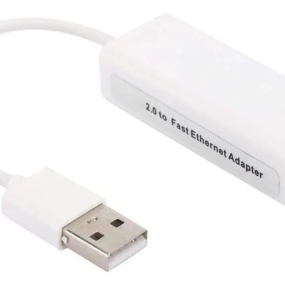 GENERICO - Adaptador Tarjeta De Red Lan Rj45 Usb 2.0 10100 Mbps
