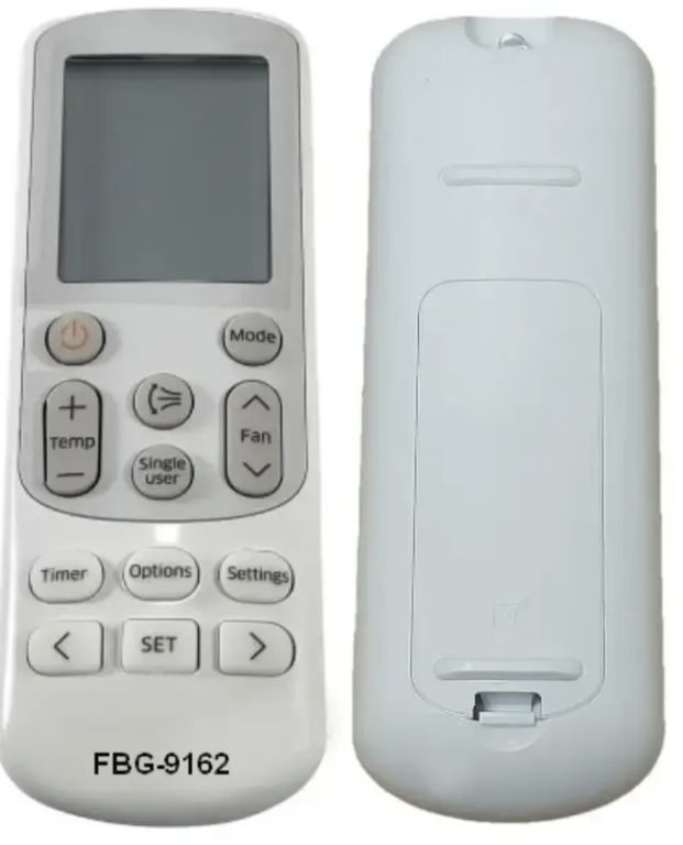 Control Remoto para Aire Acondicionado Samsung Split FBG-9162