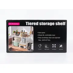 GENERICO - Estantes De Estante De Gabinete De Cocina Expandible