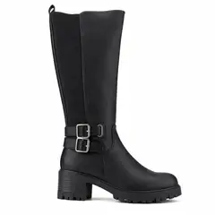 CHALADA - Bota Negro Mujer Casual Sindy