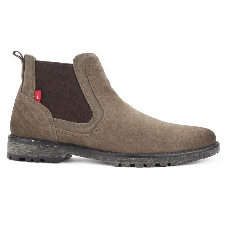 Botin Hombre Taupe Casual Cross 9951