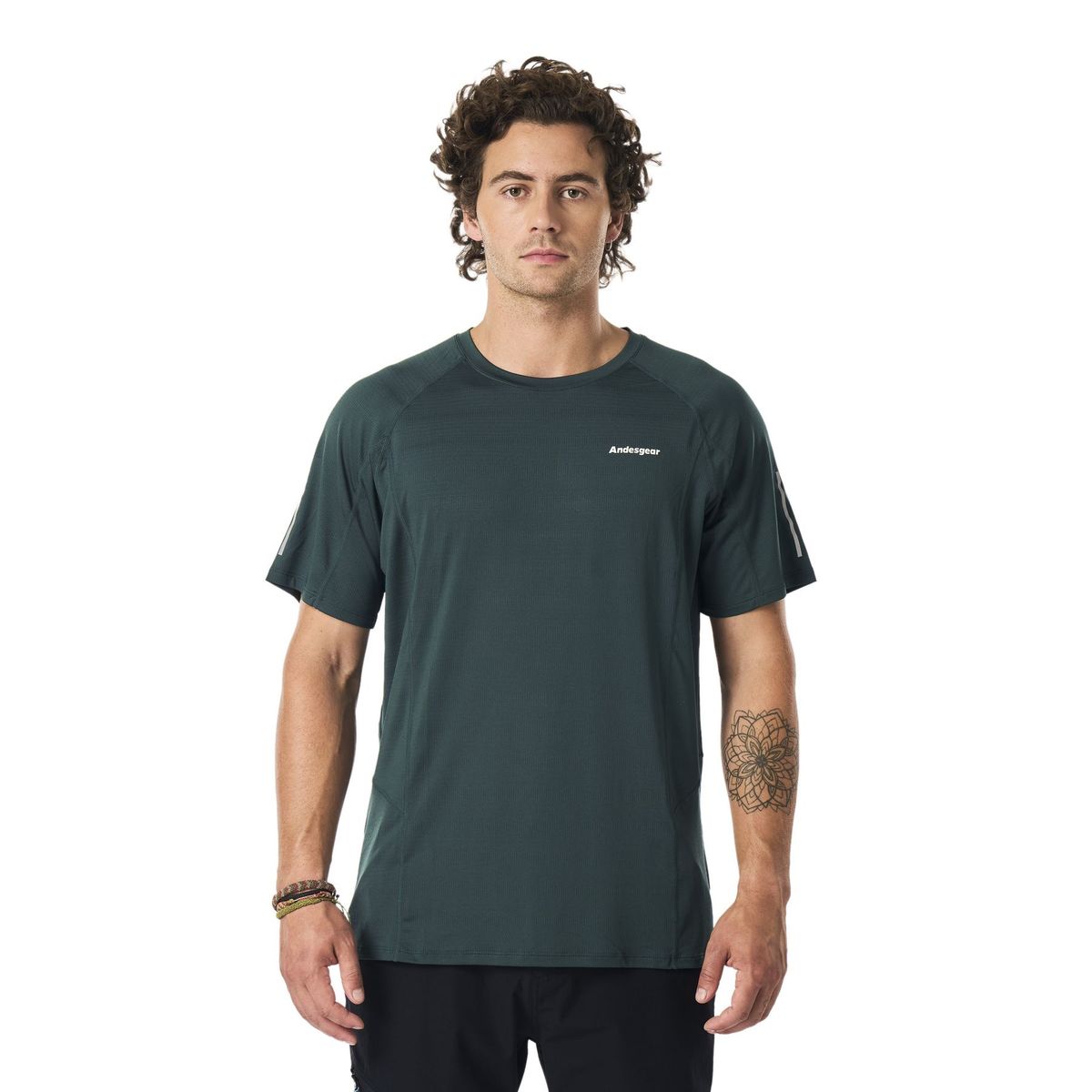 ANDESGEAR - Polera Hombre Vizcachas Ss Verde Andesgear