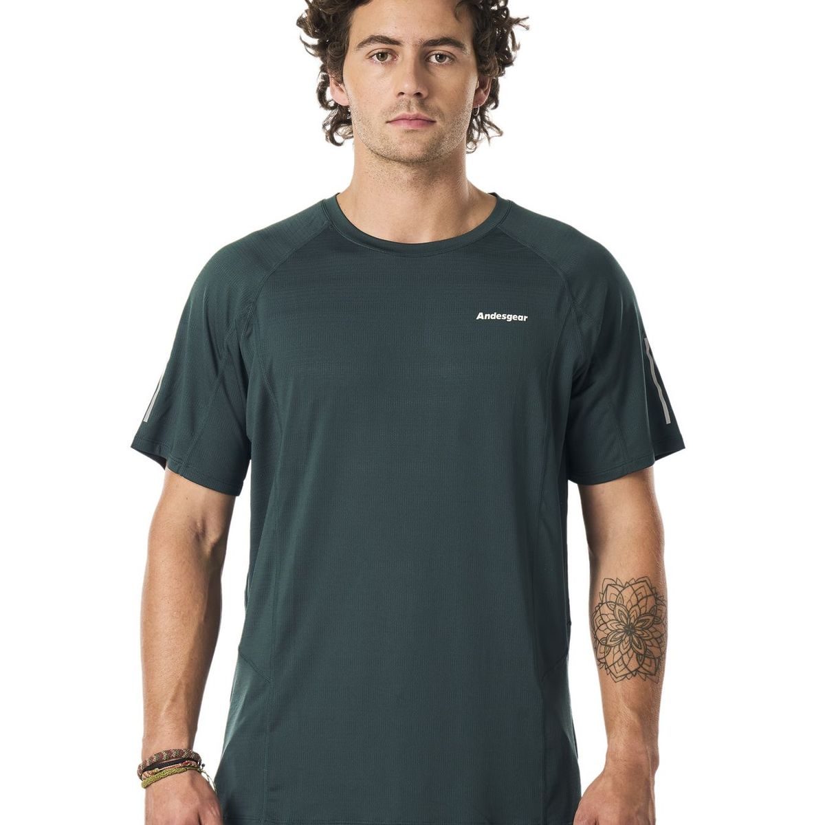 ANDESGEAR - Polera Hombre Vizcachas Ss Verde Andesgear