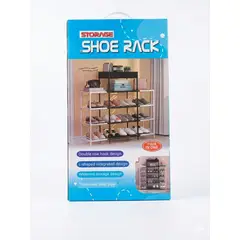 GENERICO - Rack Zapatero Organizador Multiuso Estante 4 Niveles