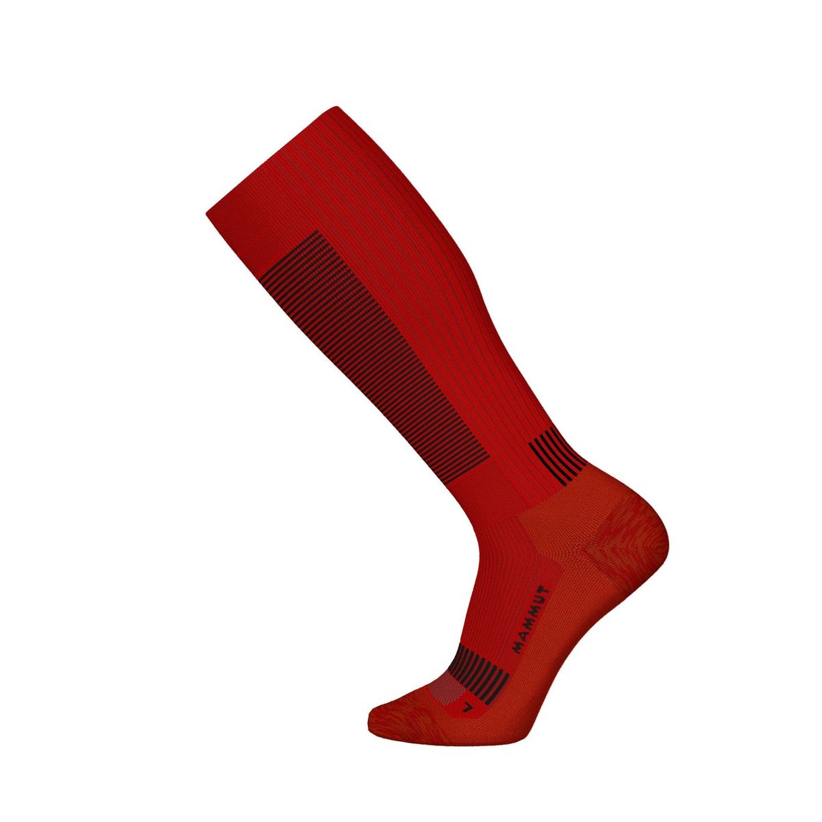 MAMMUT - Calcetin Mammut Mountaineering Compression Knee Rojo