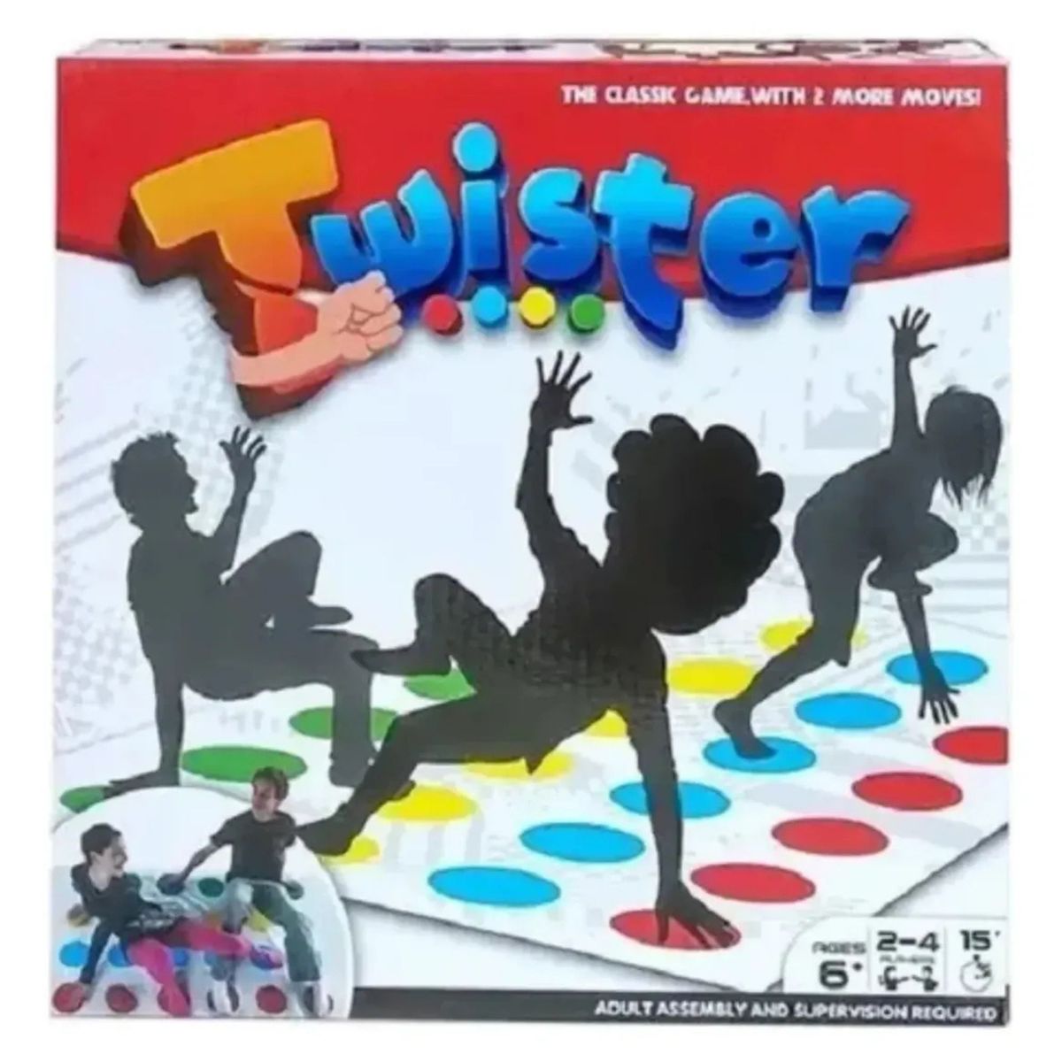 GENERICO - Juego Alfombra Twister Didáctico