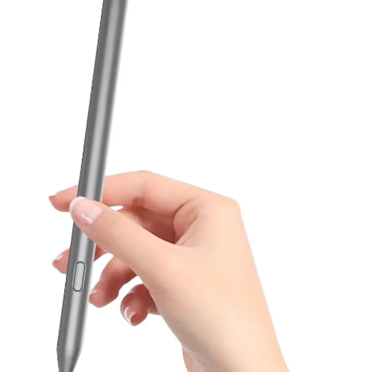 GENERICO - Lapiz Tab Pen Plus Gris + Punta Regalo