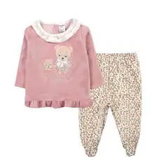 TEDMIMAK - TRAJE 2 PIEZAS BEBA OSITA PRINT