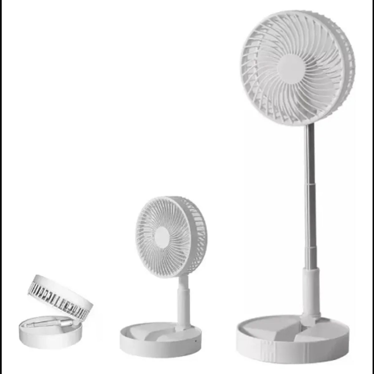 GENERICO - Ventilador Plegable Fan Recargable Ventilador De Mesa