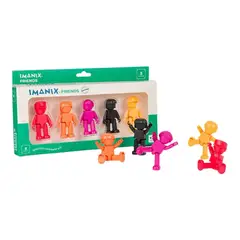 GENERICO - Imanix Friends Cool 5 Personajes Magnéticos Braintoys
