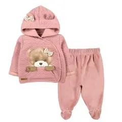 TEDMIMAK - TRAJE 2 PIEZAS BEBA OREJITAS