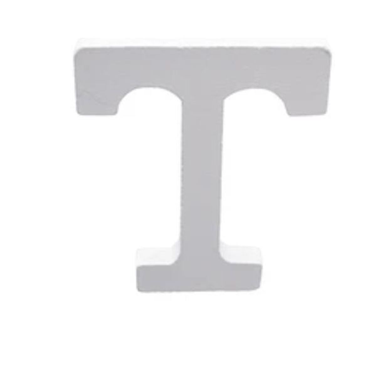 GENERICO - Letra de madera T 11cm
