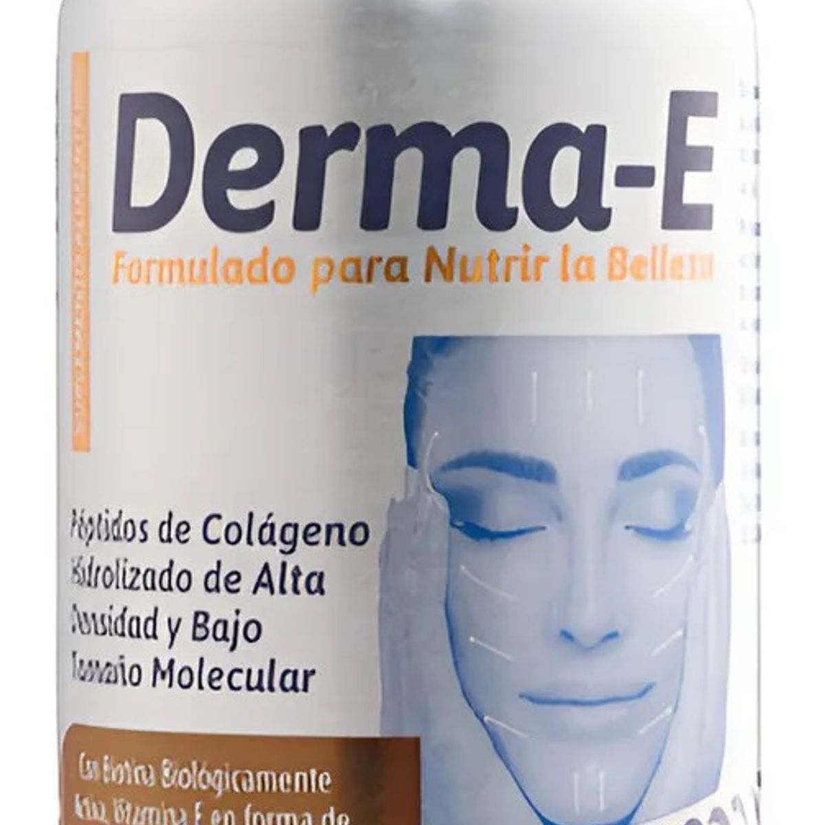 VITAL AND YOUNG - Derma E l Peptidos Colágeno Hidroli Vy Biotina Vit E y C x90 Capsulas