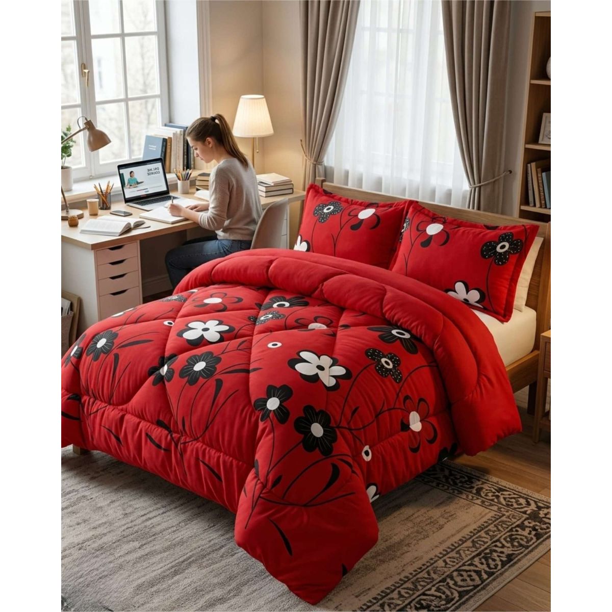 GENERICO - Cobertor de Invierno Plush Chiporro Ultra Suave Plaza y media