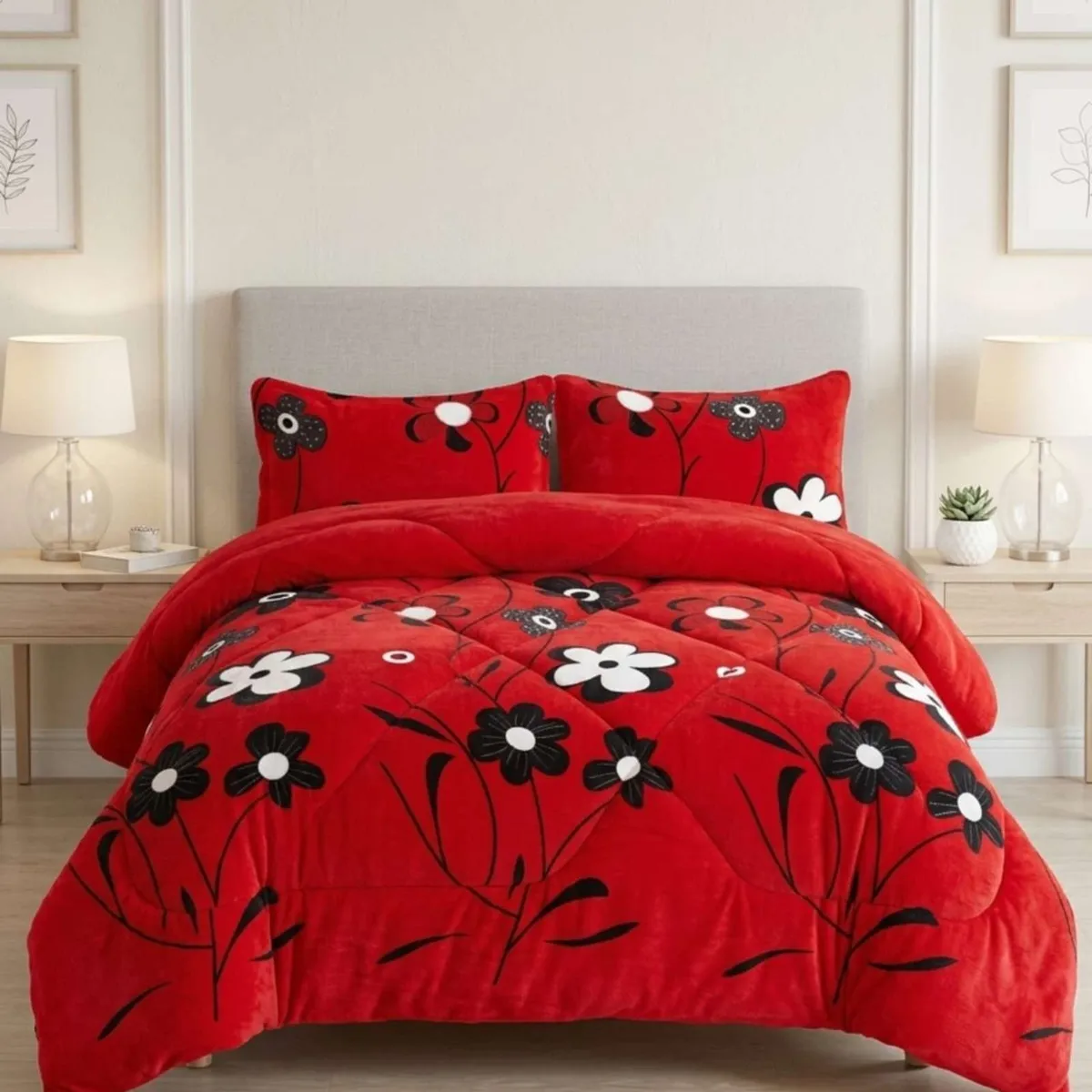 GENERICO - Cobertor de Invierno Plush Chiporro Ultra Suave Plaza y media