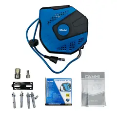 DANMI - Manguera De Aire Carrete Retráctil Soporte Extensible 20m Dm