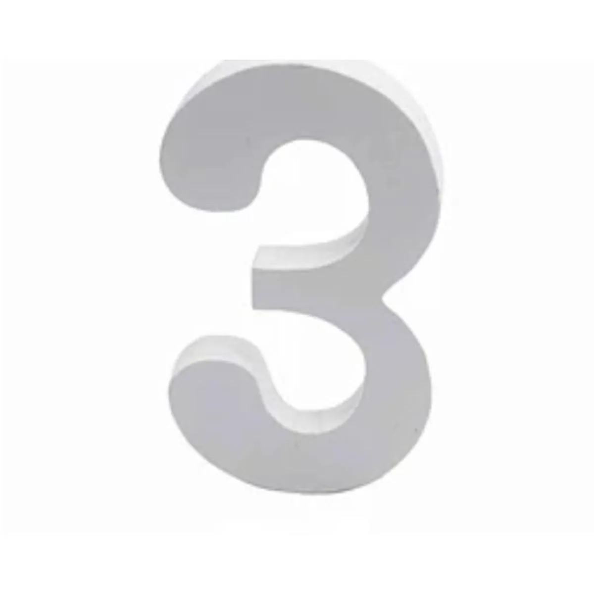GENERICO - Numero de madera 3 11cm