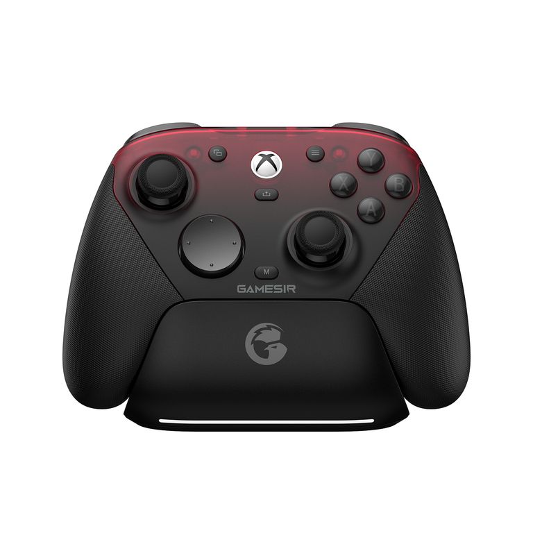 GAMESIR Control Alámbrico G7 Pro con estación de carga para Xbox, PC y Android - Negro
