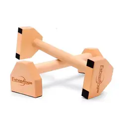 GENERICO - Mini Paralelas De Madera Calistenia Fitness Barra