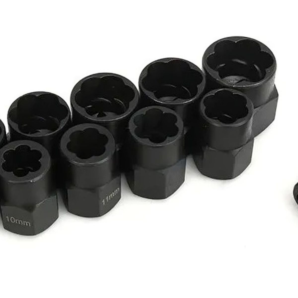 GENERICO - Kit De Dados Herramientas Juego Dados Extractores 14 A 19mm