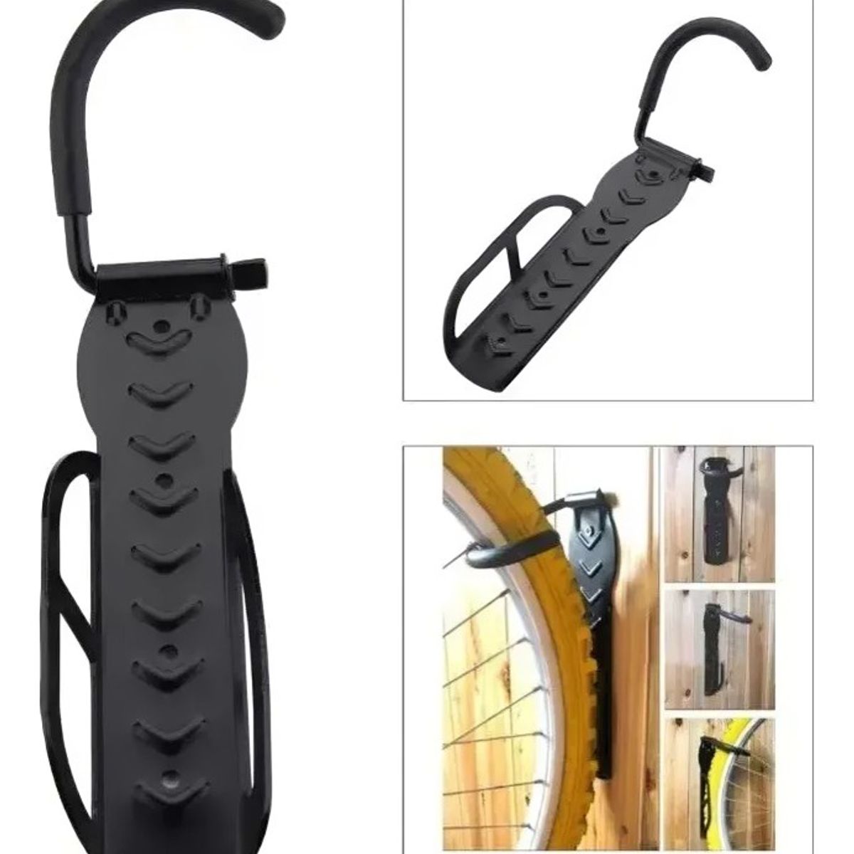 GENERICO - Gancho Para Bicicletas Soporte Muro Portabicicleta De Pared