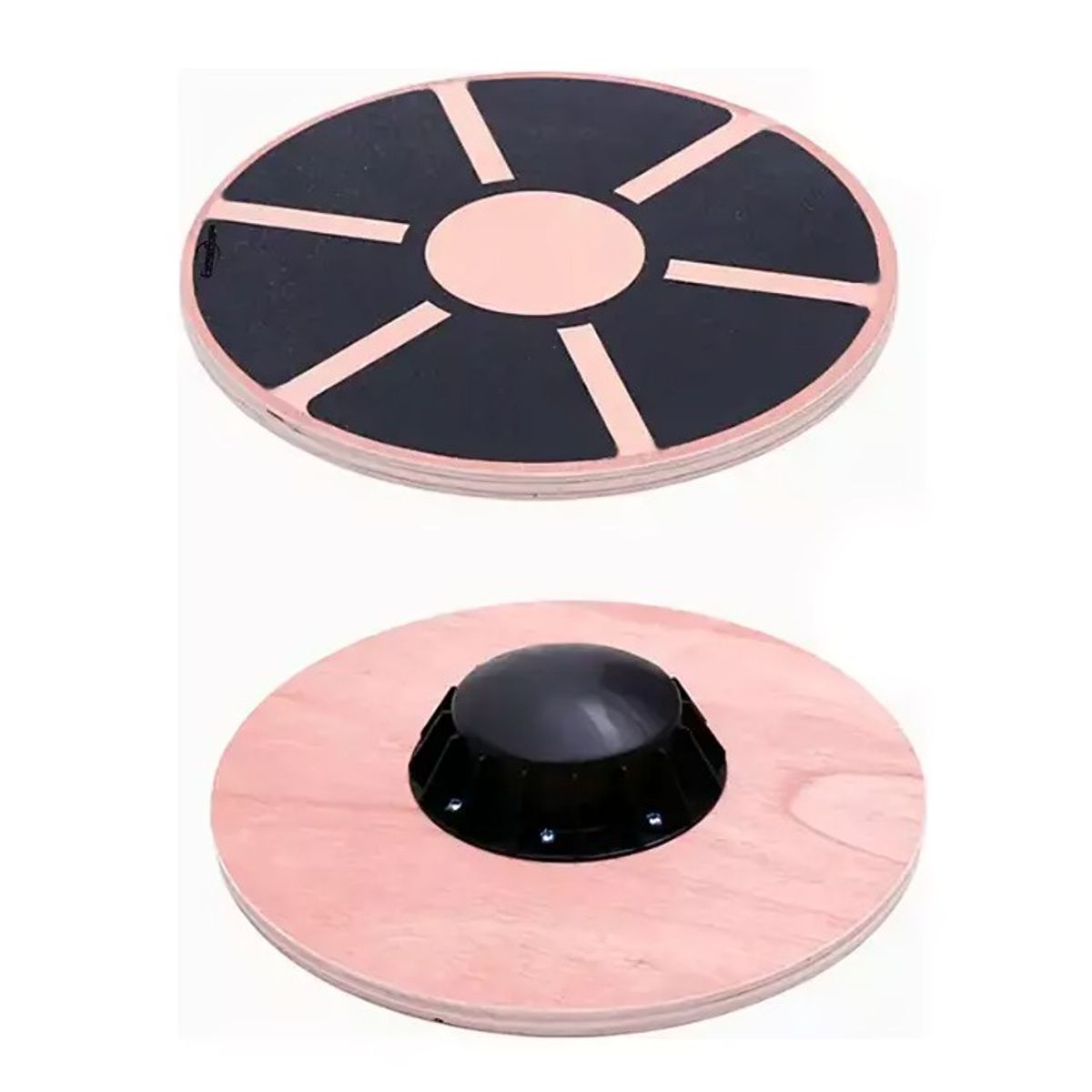 GENERICO - Tabla Disco Equilibrio Balance Madera Fisioterapia