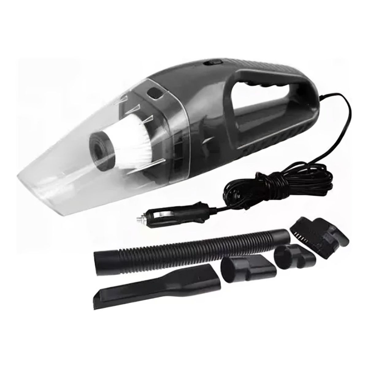 GENERICO - Aspiradora De Mano Portátil 12v Para Auto Casa Recargable