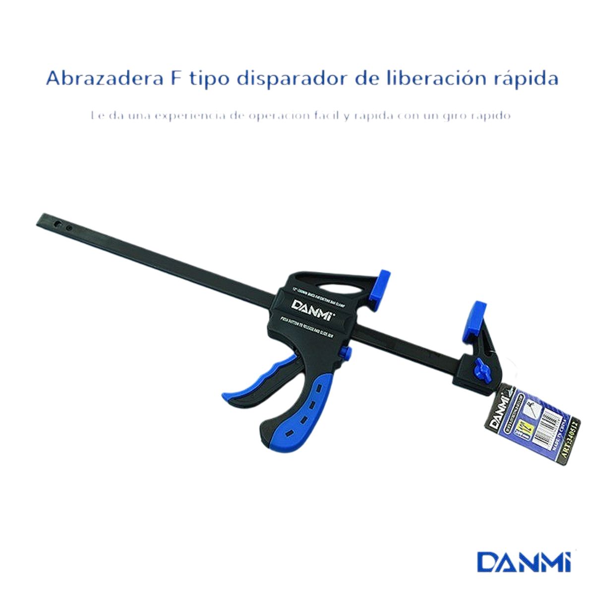 DANMI - Prensa Sargento Rápida 12 Pulgadas Danmi