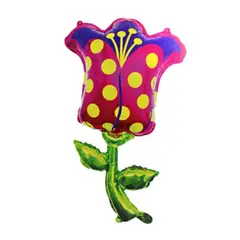 GENERICO - Globo metálico rosa 50x90cm