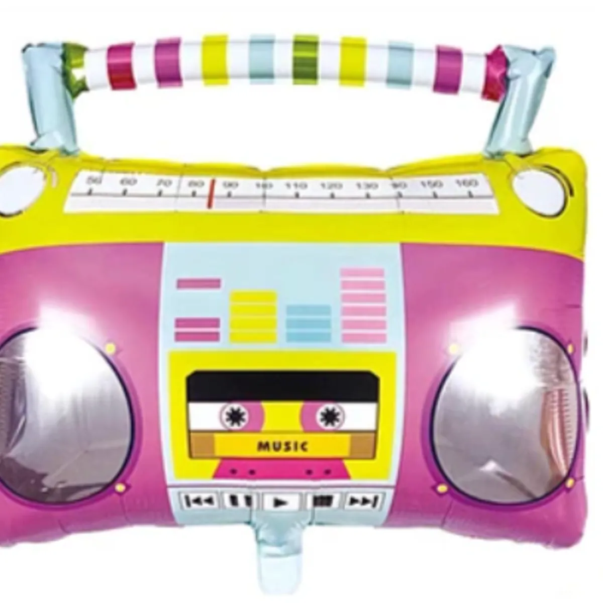 GENERICO - Globo metálico radio 59x57cm