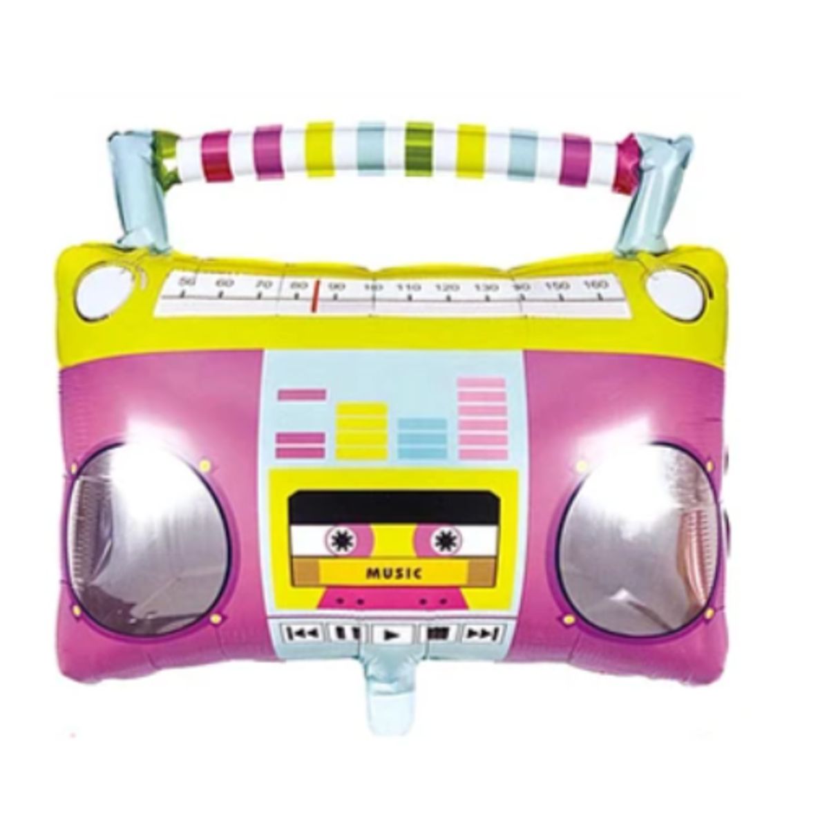 GENERICO - Globo metálico radio 59x57cm