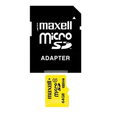 MAXELL - Memoria Micro SD 64 GB Clase 10