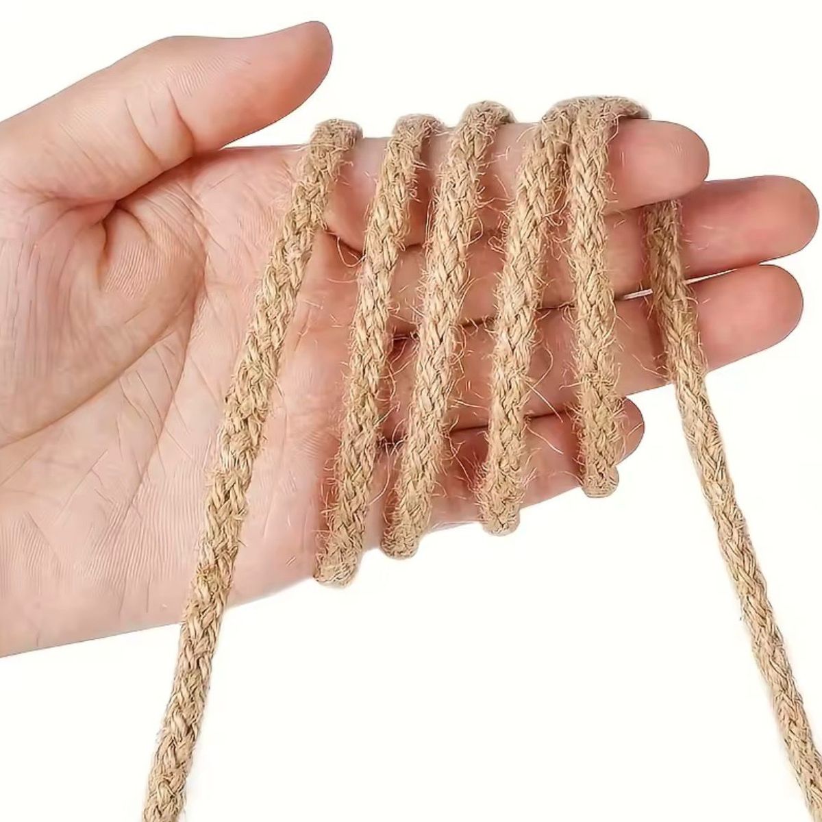 GENERICO - Cuerda Yute Torcido De 12 Mm X 100 Metros