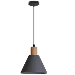 TATEE - Lámpara de pared Luces de techo Lámpara de araña sencilla negro