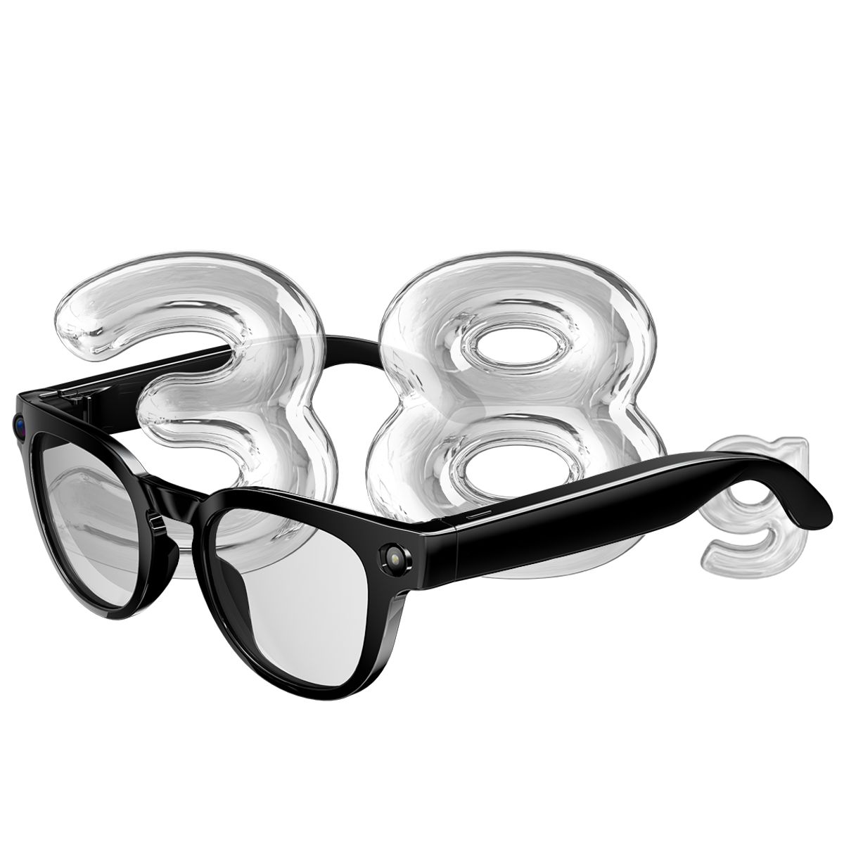 GUCCA - Gafas inteligentes Ai Fotocromáticas Multifunción Llamadas Asistente de voz Traducir